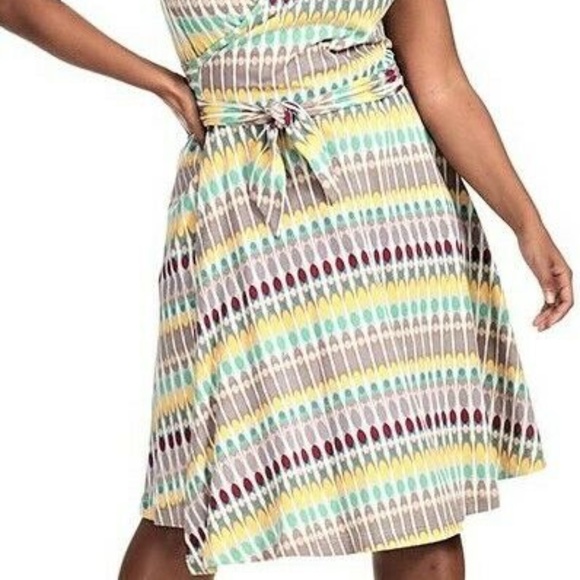 XL 1X EFFIE'S HEART FIT & FLARE THERESA wrap DRESS - Picture 2 of 4